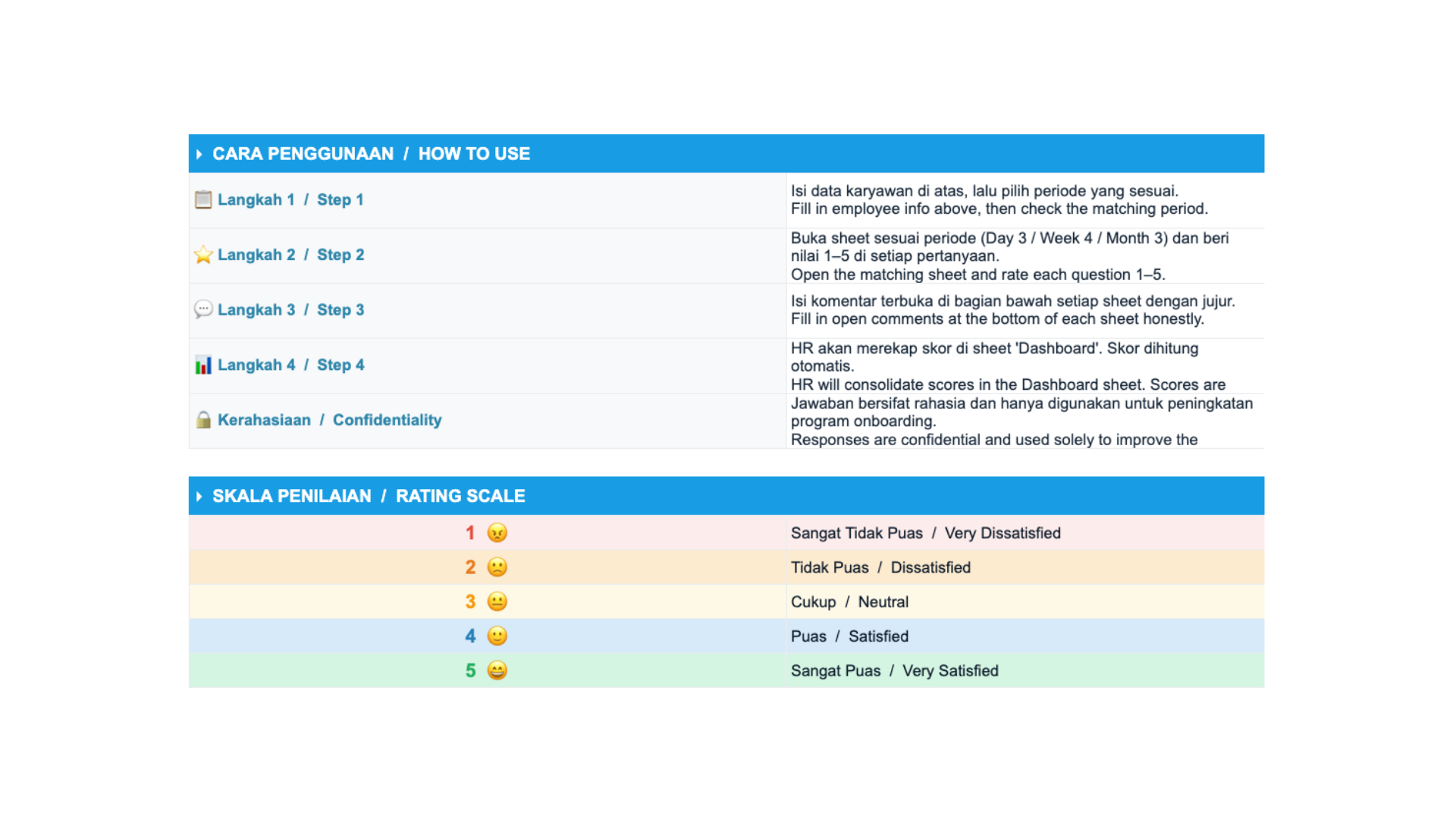 Onboarding Feedback Form