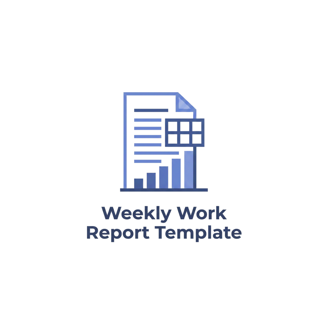 Weekly Work Report & Activity Log
